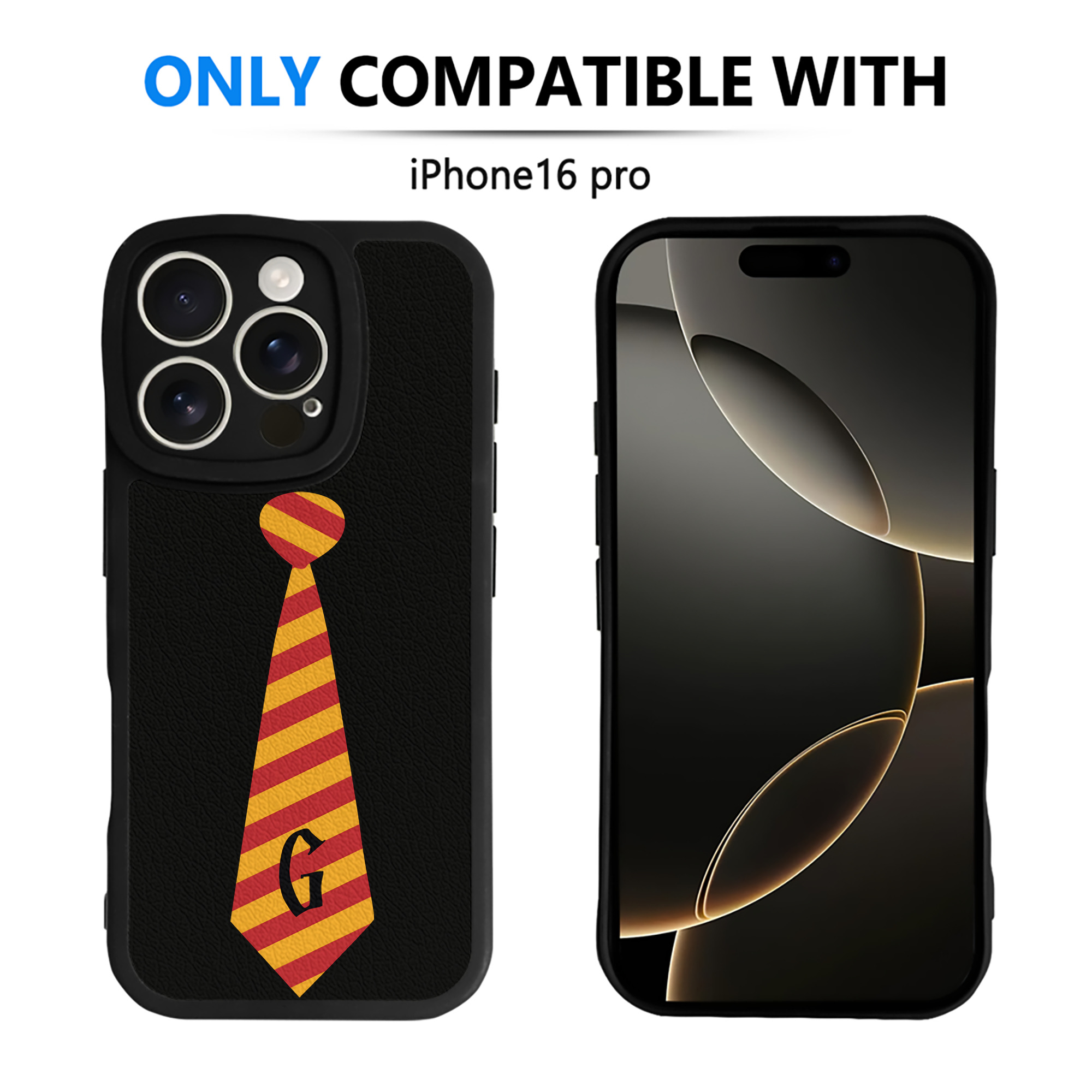 （画像用） Harry Potter ハリー・ポッターシリーズ 【iPhone 16シリーズ対応】シリコンスマホケース（レザー調） 材質：シリコン